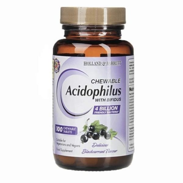 Holland & Barrett Chewable Acidophilus With Bifidus – Andepharma