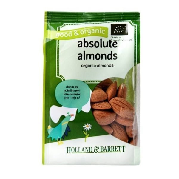 Holland Barrett Organic Almonds Andepharma